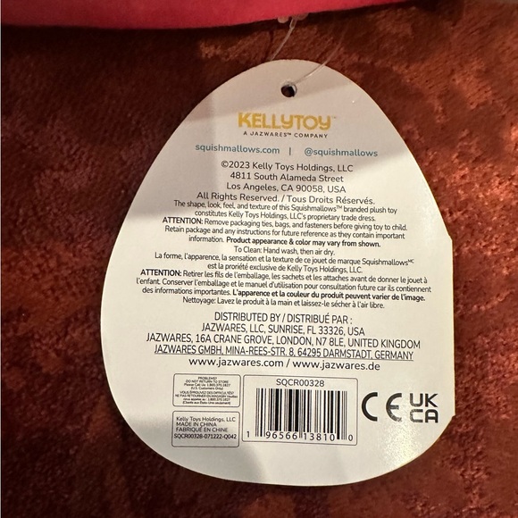 Squishmallow NWT Cinnamon ❤️Price Drop RARE 10" Non-Smoke/Pet Free/PlushNEW - Picture 7 of 9